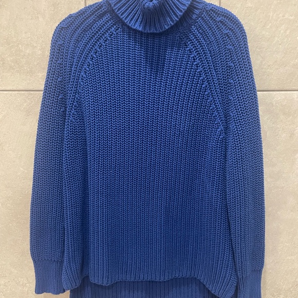 525 America Stella Pullover Sweater in Blue Jeans - Picture 5 of 8